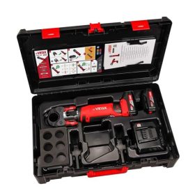   VIRAX VIPER® L2X Akkus kompakt présgép Bluetooth funkcióval + betétszorító pofa (2x18V/2,0Ah) (25357