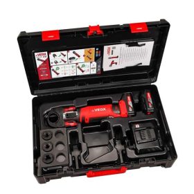   VIRAX VIPER® L2X Akkus kompakt présgép Bluetooth funkcióval + betétszorító pofa + RF-P12 / RF-P16 /