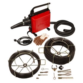   VIRAX VAL 96QC CSŐTISZTÍTÓ GÉP, 16 ÉS 22 MM-ES SPIRÁLOKKAL (293130)