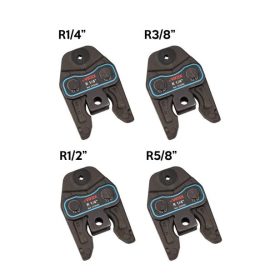   VIRAX PRÉSPOFA KÉSZLET, 4 RÉSZES, R-PROFIL, R1/4"- R3/8" - R1/2" - R5/8" (990180)