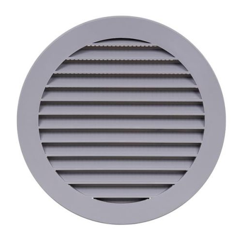 Kerek szellőzőrács NA125 szürke