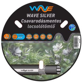   WAVE SILVER 3 rétegű szöveterősítésű csavarodásmentes kerti locsolótömlő, 3/4" 50m (WS3450) (TFA)