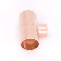 Réz forraszidom szűkített T idom